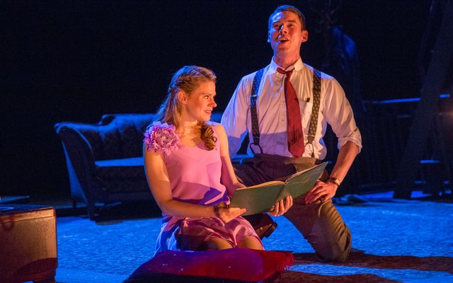 Celia Keenan-Bolger and Brian J. Smith in The Glass Menagerie