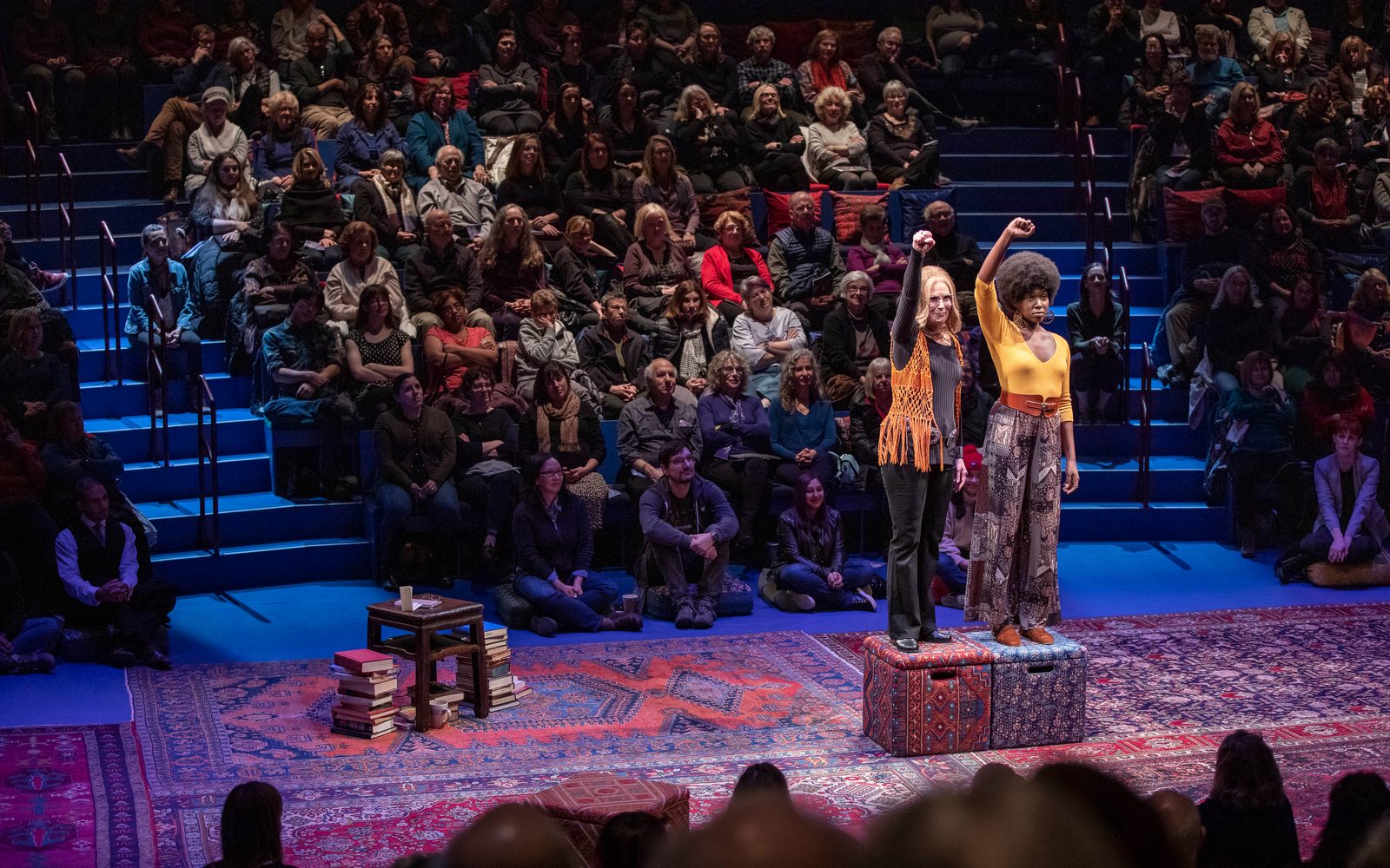 Patricia Kalember and Gabrielle Beckford in Gloria: A Life.