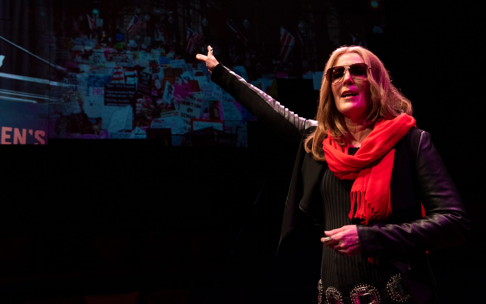 Patricia Kalember in Gloria: A Life.