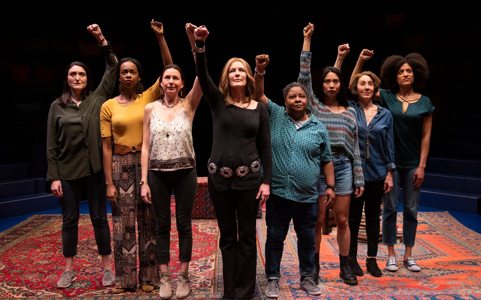 The cast of Gloria: A Life.