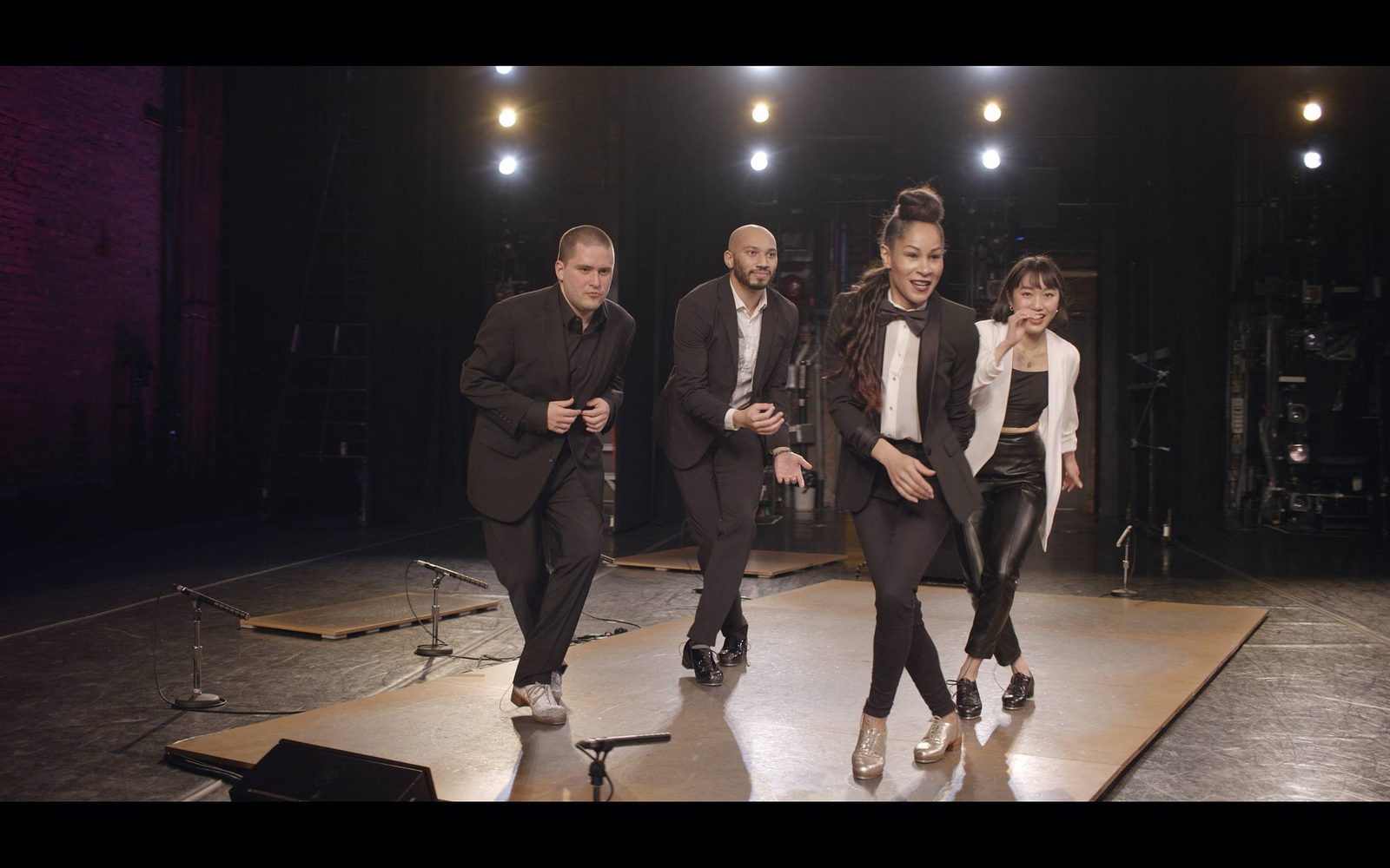 Anthony Morigerato, John Manzari, Ayodele Casel, Naomi Funaki Caravan